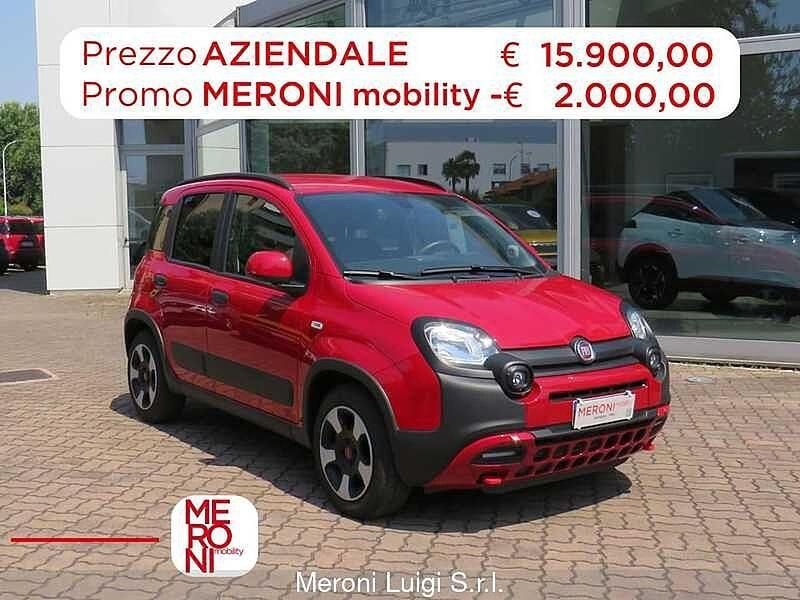 Rosso Usata 2024 Fiat Panda Cross Cross Due volumi | 13.900 € (Buon prezzo) - Immagine 1/4