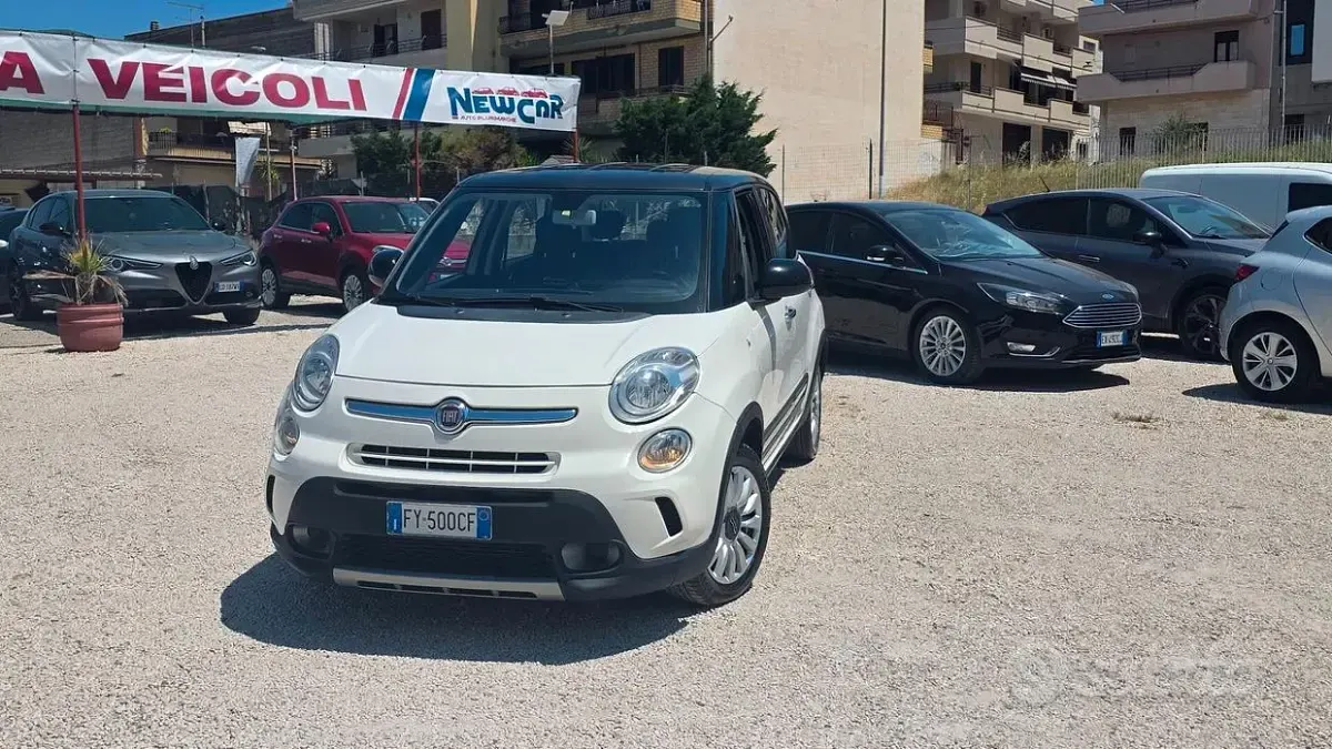 Usata Fiat 500L Trekking 95 CV (69 kW) 2017 Bianco Monovolume