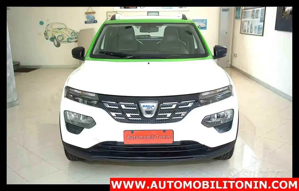Usata Dacia Spring 18 kW (25 CV) 2021 Bianco Utilitaria