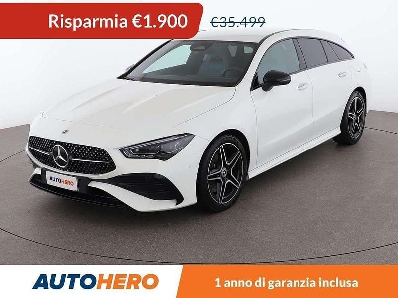 Bianco Usata 2024 Mercedes CLA200 Shooting Brake AMG Line Premium Station wagon | 33.599 € (Buon prezzo) - Immagine 1/4