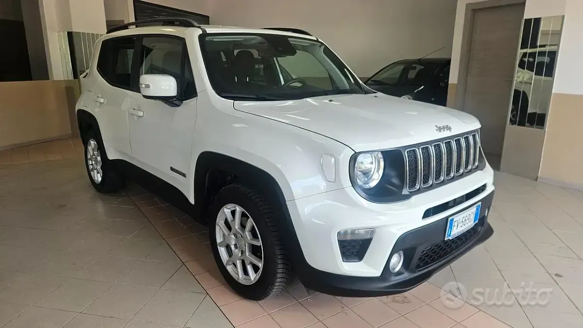 Usata Jeep Renegade Longitude 120 CV (88 kW) 2019 Bianco SUV