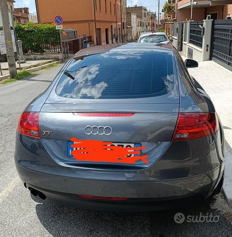 Usata Audi TT S-Line 200 CV (147 kW) 2008 Nero Coupé