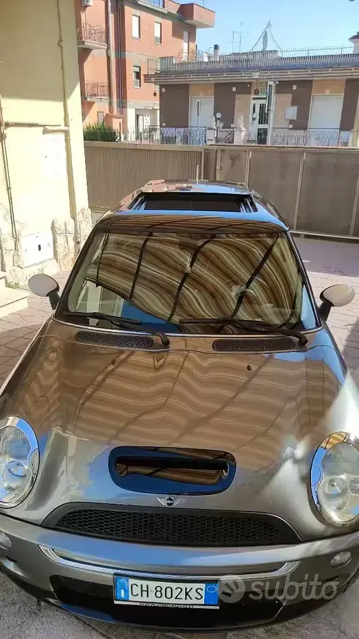 Usata Mini Cooper S 163 CV (119 kW) 2003 Grigio Utilitaria