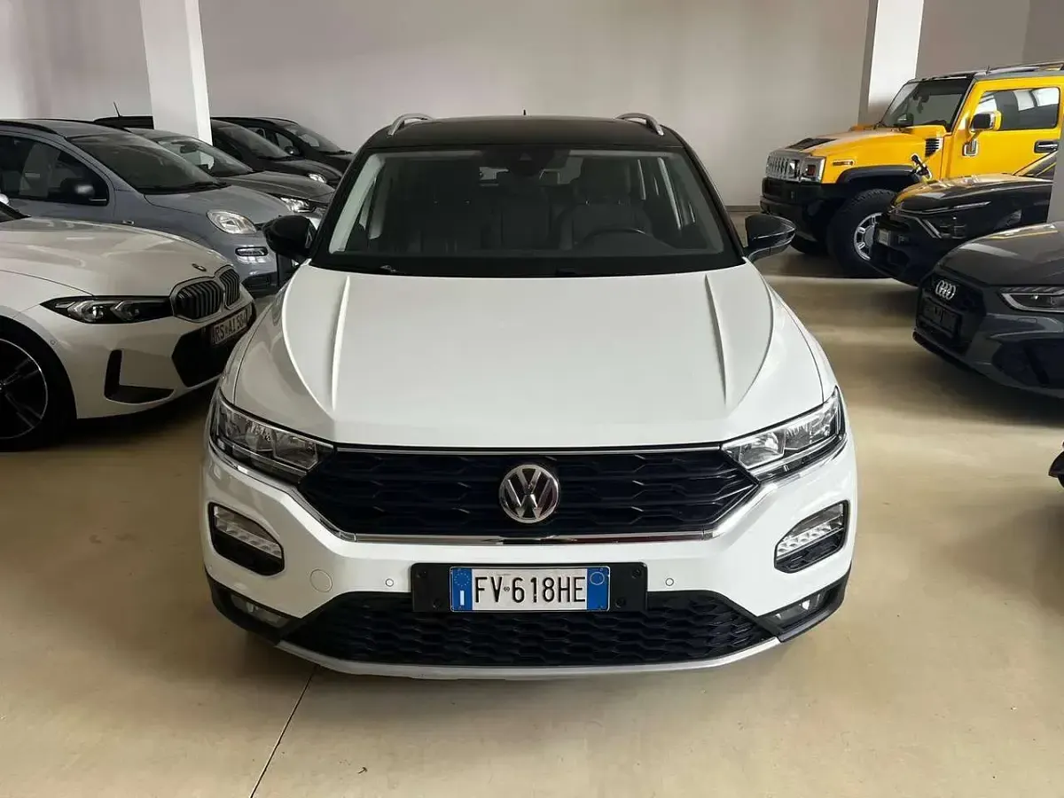 Usata VW T-Roc Style 116 CV (85 kW) 2019 Bianco SUV