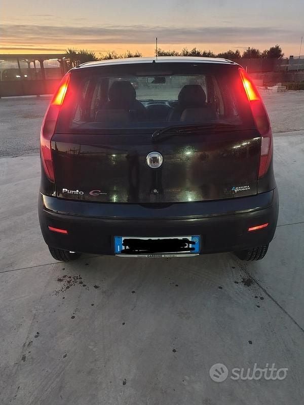 Usata Fiat Punto 77 CV (56 kW) 2009 Nero Utilitaria