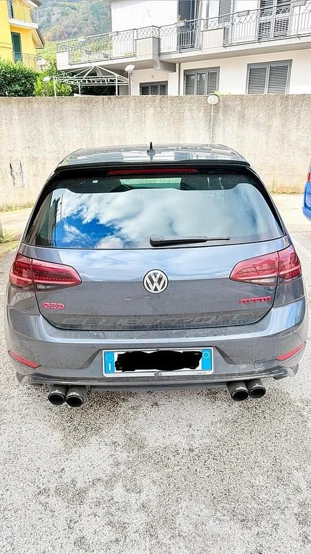 Usata VW Golf VII GTD 2018 Grigio Berlina
