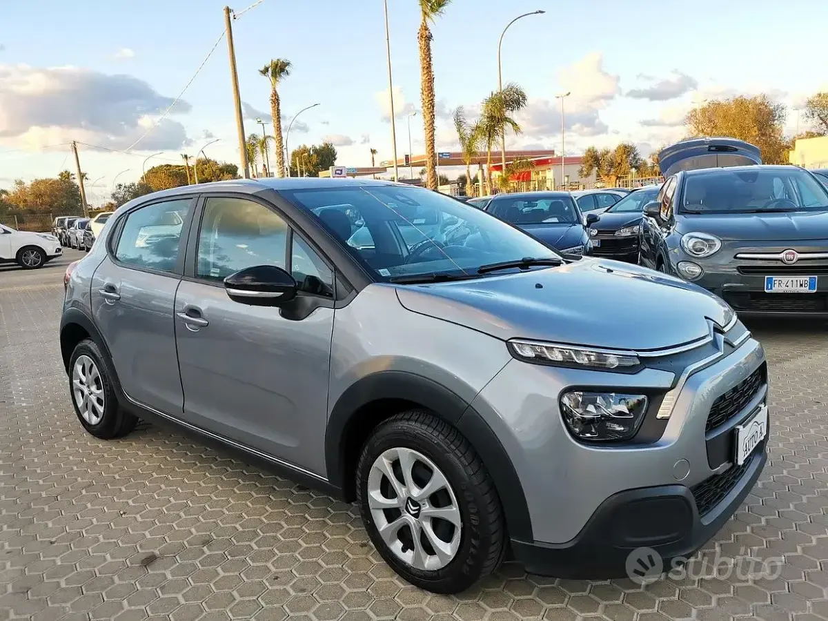 Usata Citroën C3 Feel 83 CV (61 kW) 2021 Grigio Utilitaria
