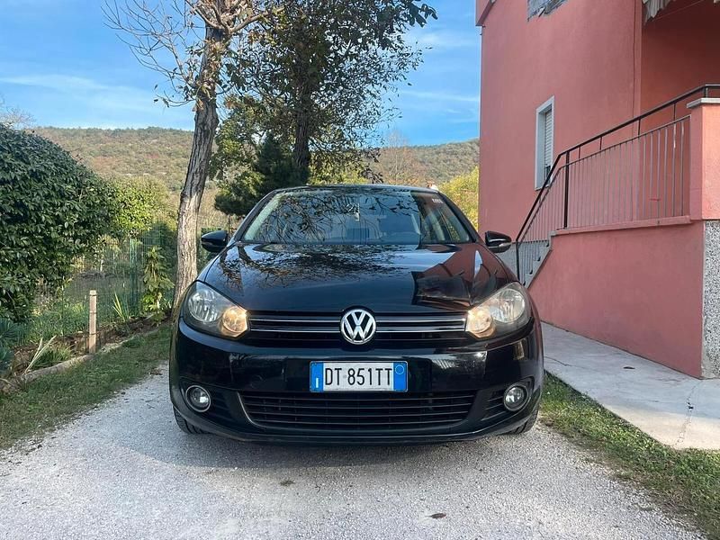 Usata VW Golf VI 122 CV (89 kW) 2009 Nero Utilitaria