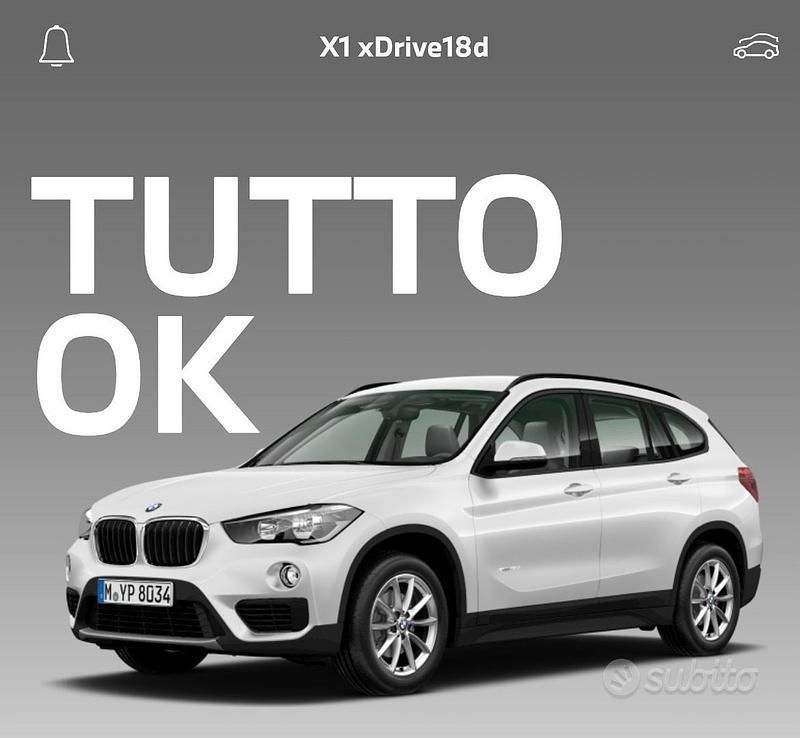 Bianco Usata 2018 BMW X1 SUV | 25.000 € - Immagine 1/1