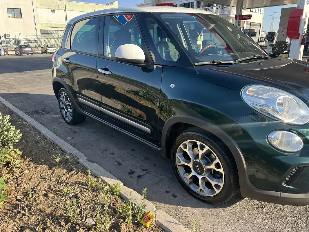 Usata Fiat 500L Trekking 120 CV (88 kW) 2015 Verde Monovolume
