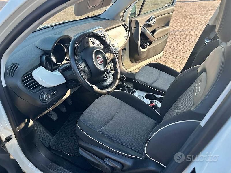 Usata Fiat 500X Pop Star 95 CV (69 kW) 2017 Bianco SUV