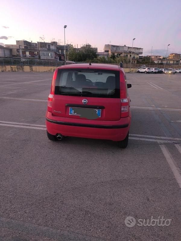 Usata Fiat Panda 60 CV (44 kW) 2004 Rosso Utilitaria