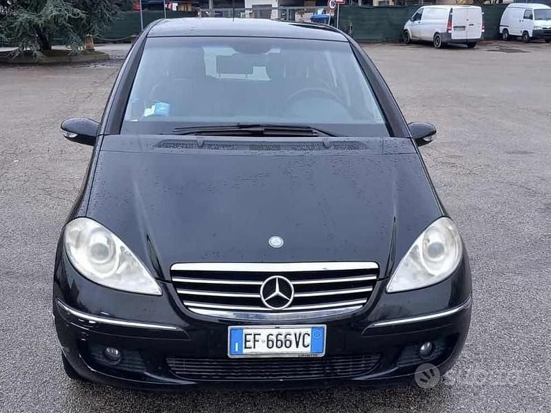 Usata Mercedes A150 Avantgarde 95 CV (69 kW) 2009 Nero Berlina