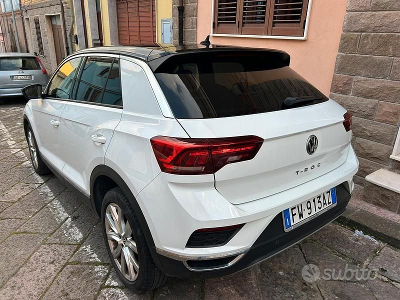 Usata VW T-Roc 2019 Bianco SUV