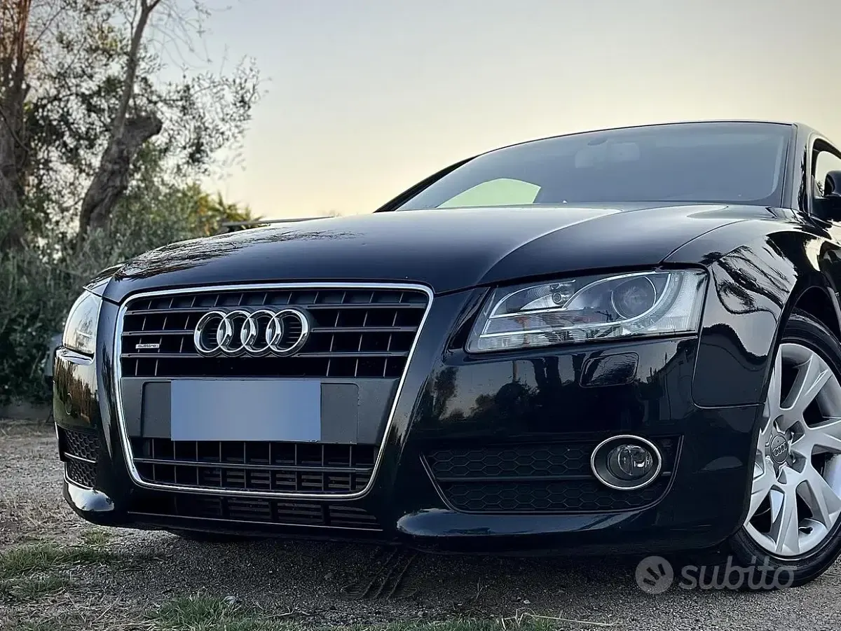Usata Audi A5 Business 170 CV (125 kW) 2009 Nero Coupé