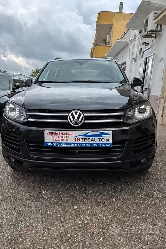 Usata VW Touareg R-line 245 CV (180 kW) 2013 Nero SUV
