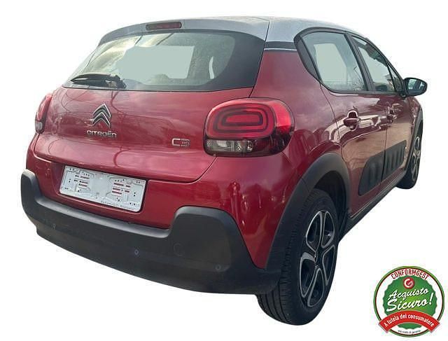 Usata Citroën C3 PureTech 82 CV (60 kW) 2019 Rosso Berlina