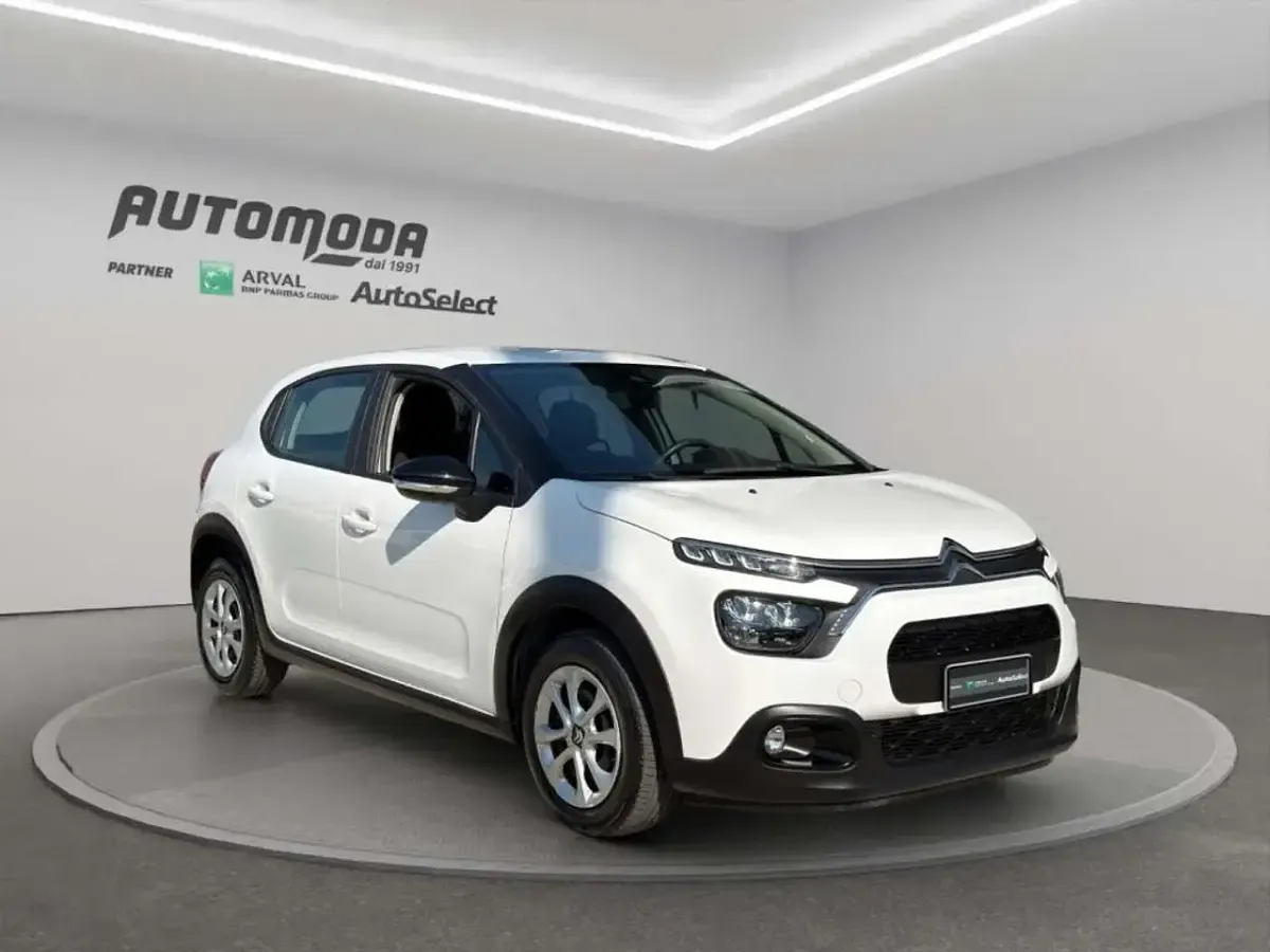 Usata Citroën C3 102 CV (75 kW) 2024 Bianco Furgone