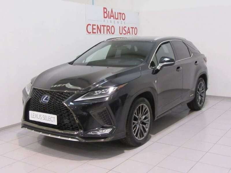 Usata Lexus RX450h Sport Line 313 CV (230 kW) 2020 Nero SUV