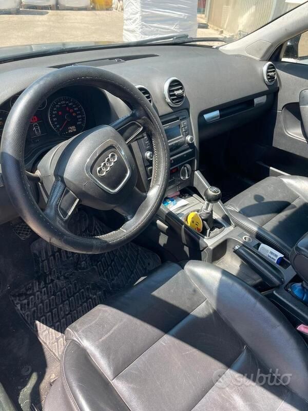 Usata Audi A3 Ambition 140 CV (102 kW) 2008 Nero Utilitaria