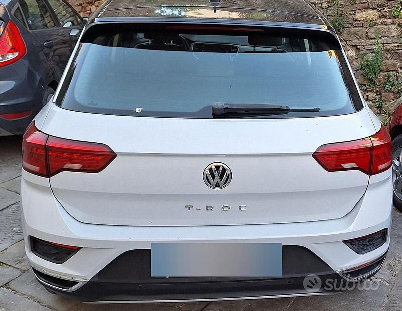 Usata VW T-Roc 115 CV (84 kW) 2020 Bianco SUV
