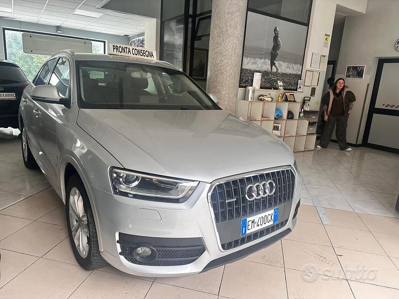 Usata Audi Q3 Advanced 177 CV (130 kW) 2012 Argento SUV