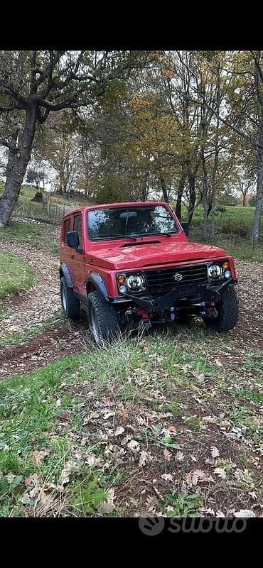 Usata Suzuki Samurai 69 CV (50 kW) 1999 Rosso SUV