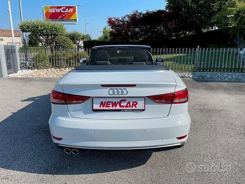 Usata Audi A3 Cabriolet Sport 150 CV (110 kW) 2017 Bianco Cabrio