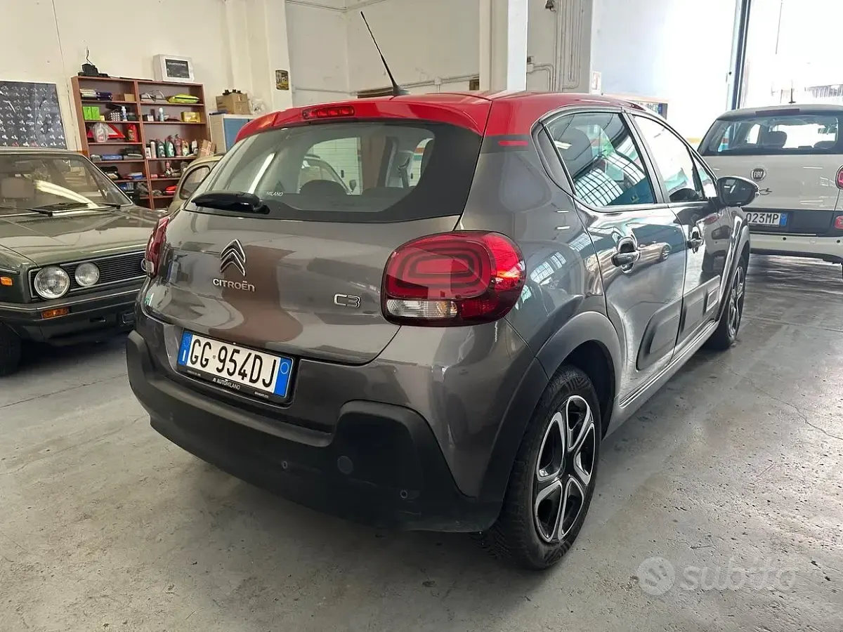 Usata Citroën C3 Feel 83 CV (61 kW) 2021 Grigio Utilitaria