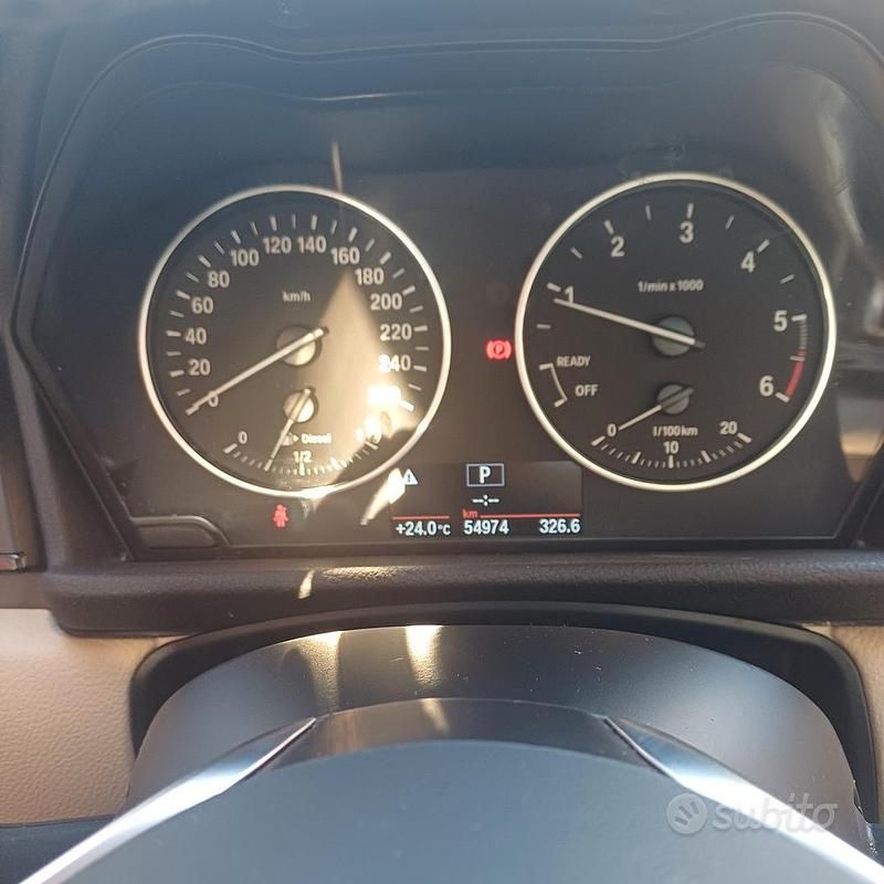 Usata BMW 218 2015 Nero Station wagon