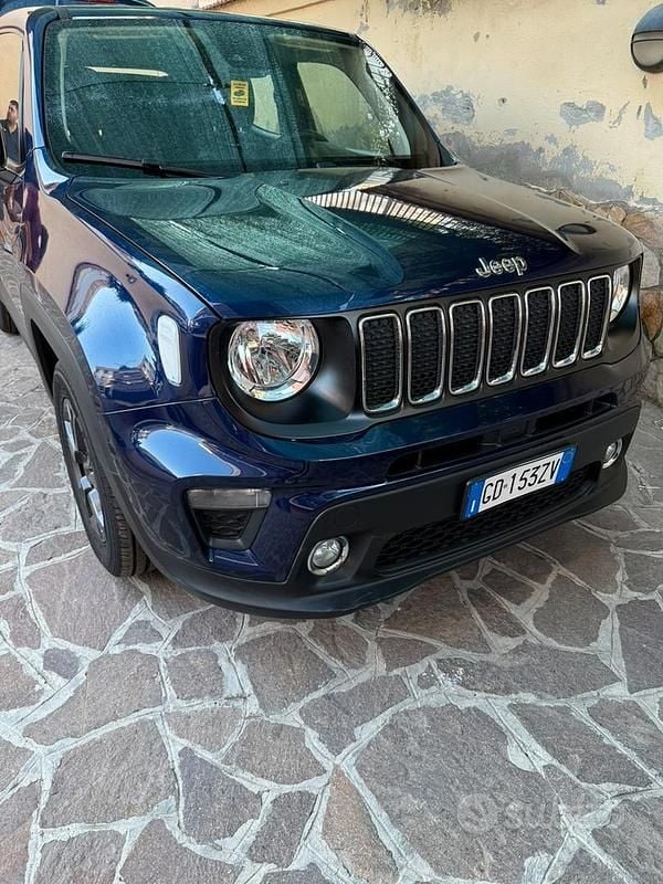 Usata Jeep Renegade Limited 130 CV (95 kW) 2021 Blu SUV