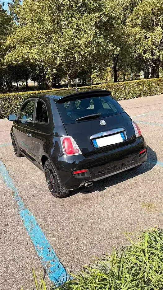 Usata Fiat 500S S 85 CV (62 kW) 2015 Nero Utilitaria