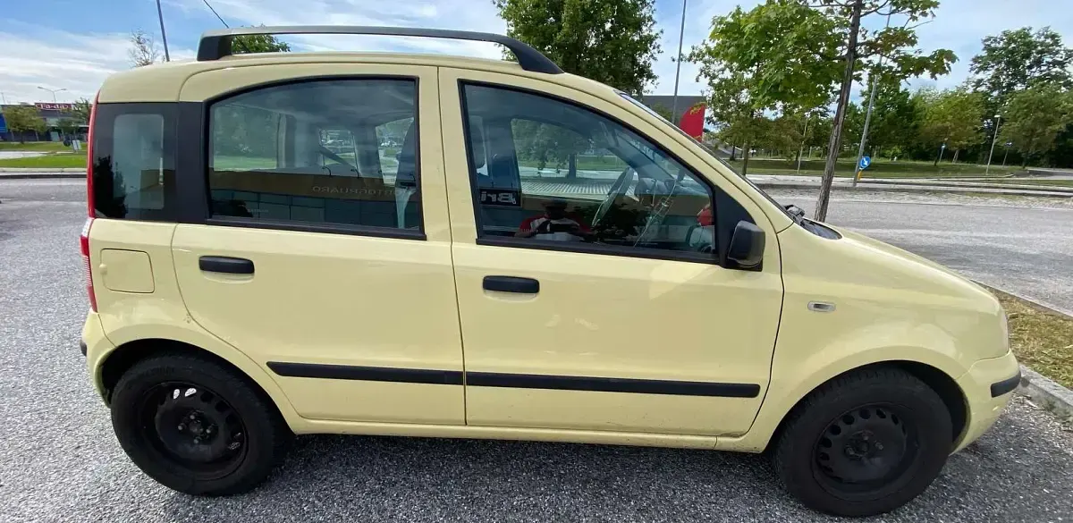 Usata Fiat Panda Dynamic 60 CV (44 kW) 2008 Giallo Utilitaria