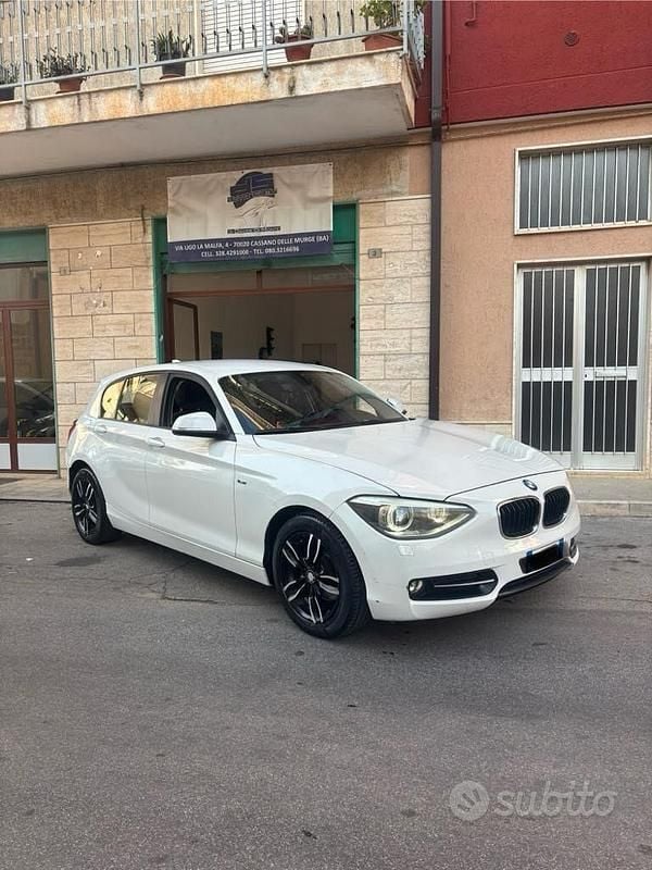 Usata BMW 116 116 CV (85 kW) 2012 Bianco Utilitaria