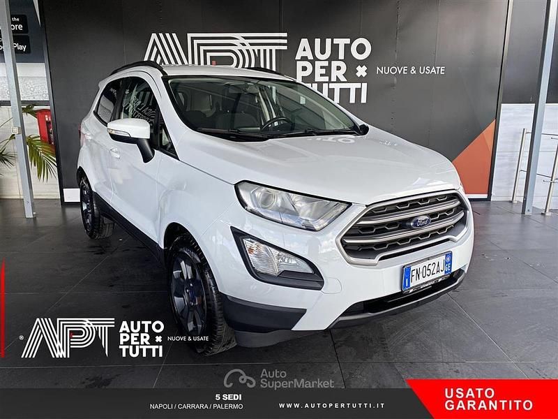 Usata Ford Ecosport S 125 CV (91 kW) 2018 Bianco SUV