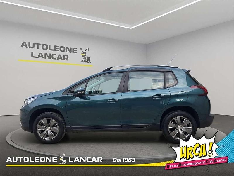 Usata Peugeot 2008 Active 82 CV (60 kW) 2017 Verde SUV