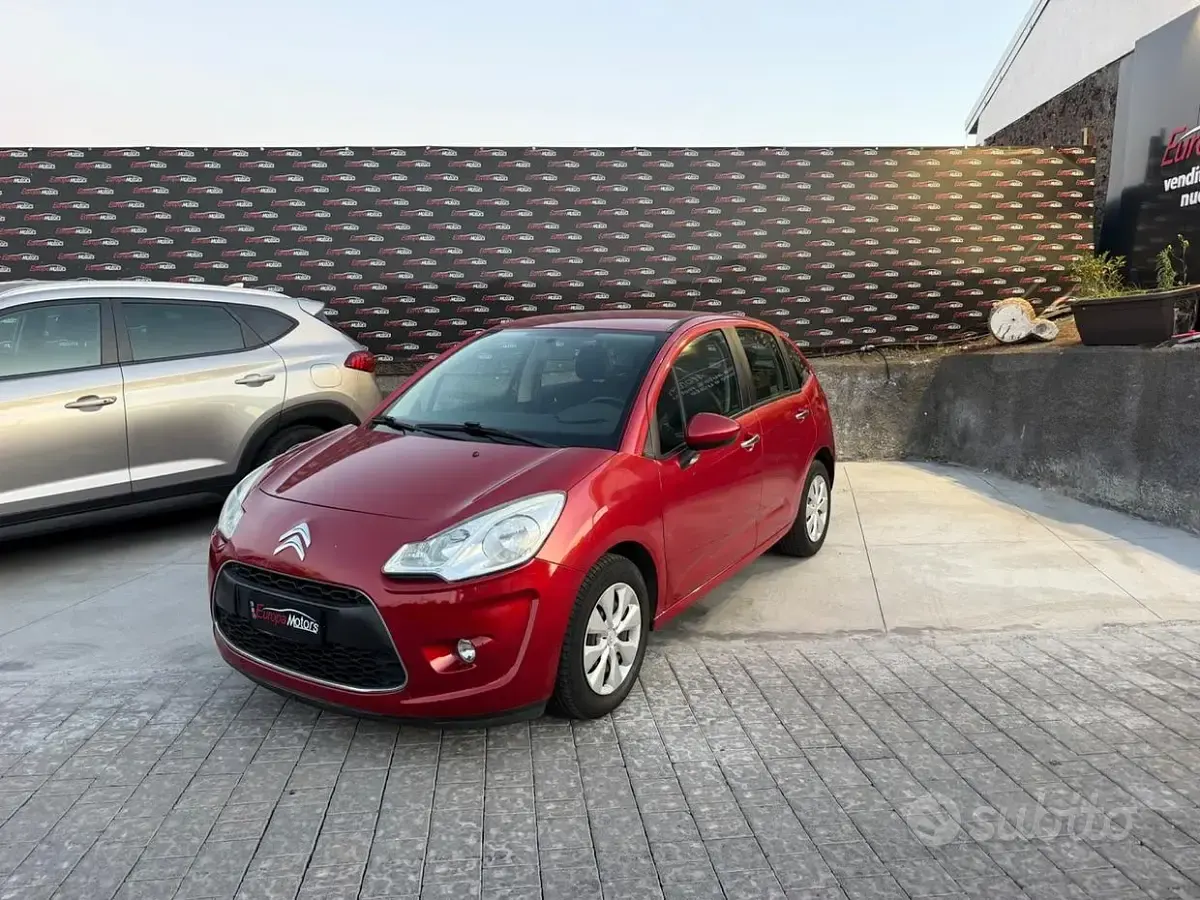 Usata Citroën C3 Exclusive 82 CV (60 kW) 2013 Rosso Berlina