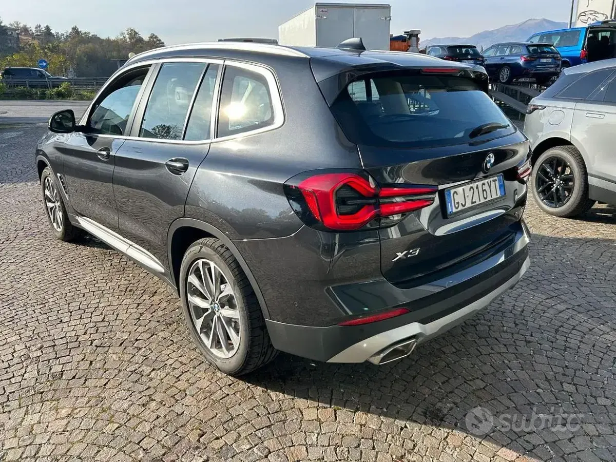 Usata BMW X3 190 CV (139 kW) 2022 Grigio SUV