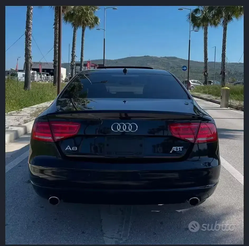 Usata Audi A8 Comfort 370 CV (272 kW) 2013 Nero Berlina