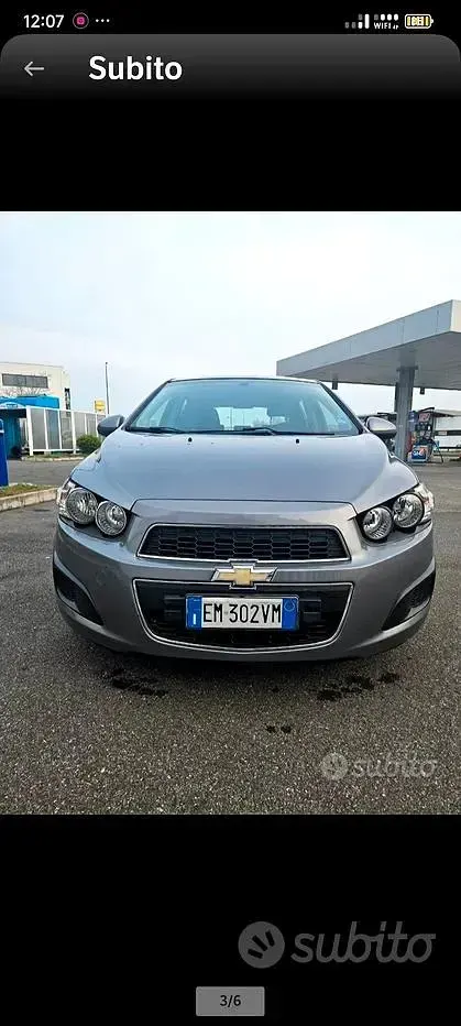 Usata Chevrolet Aveo 86 CV (63 kW) 2012 Berlina