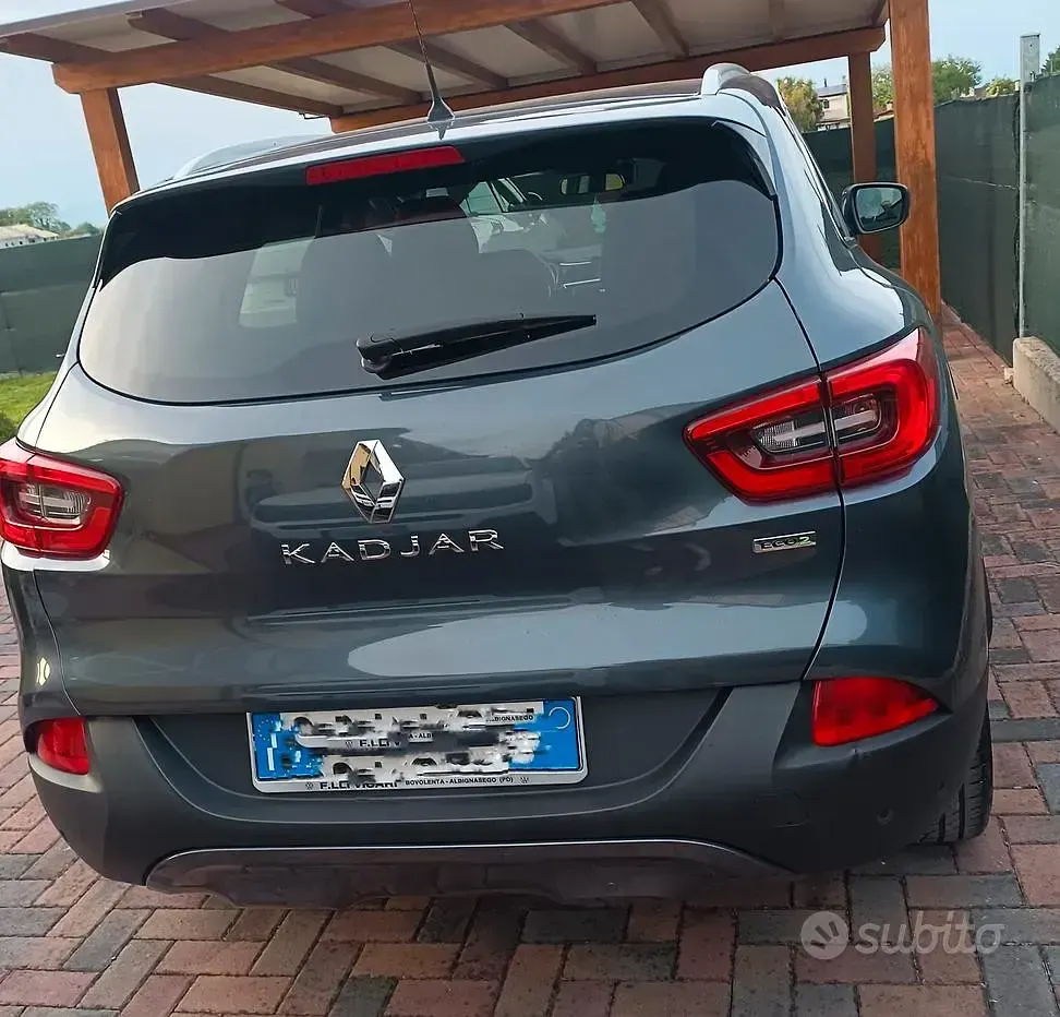 Usata Renault Kadjar 115 CV (84 kW) 2016 Blu SUV