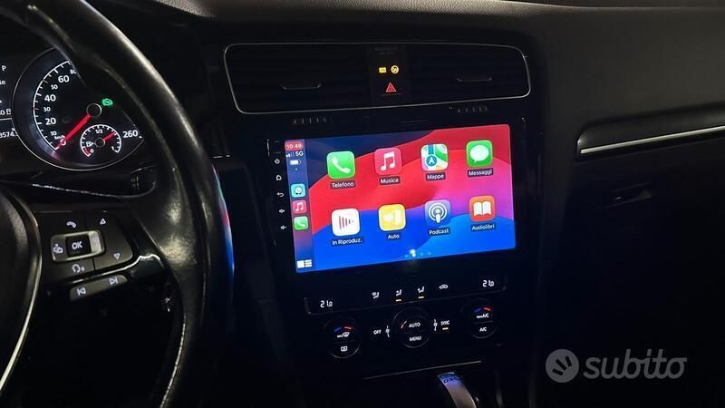 Usata VW Golf VII 110 CV (80 kW) 2014 Grigio Utilitaria