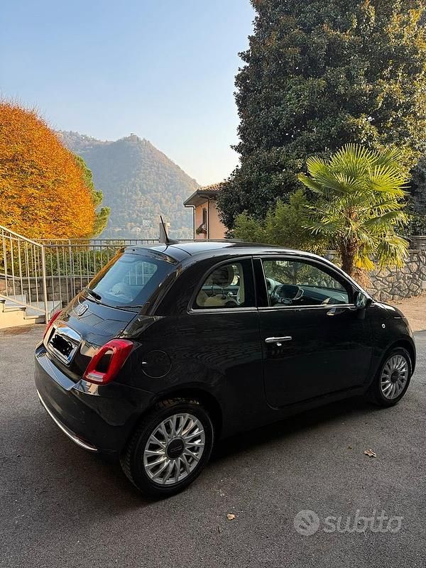 Usata Fiat 500 Lounge 69 CV (50 kW) 2019 Nero Utilitaria