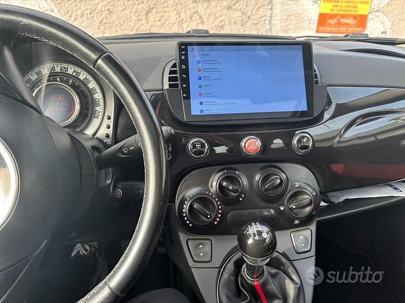 Usata Fiat 500 69 CV (50 kW) 2008 Nero Utilitaria
