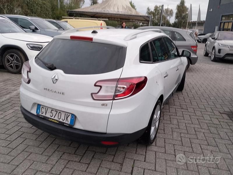 Usata Renault Mégane GrandTour 110 CV (80 kW) 2010 Bianco Station wagon