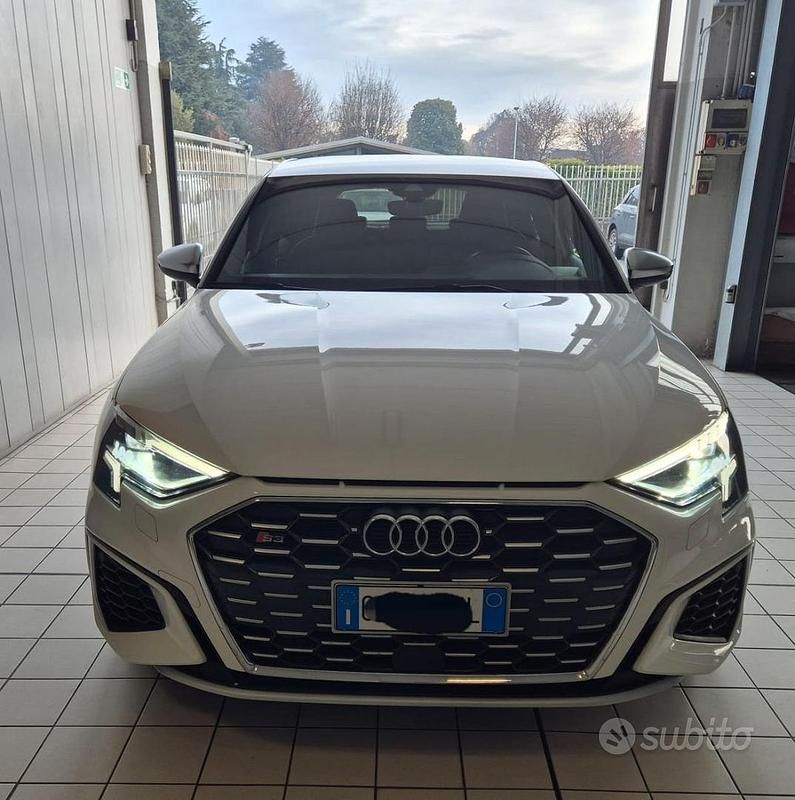 Usata Audi S3 310 CV (228 kW) 2023 Bianco Berlina