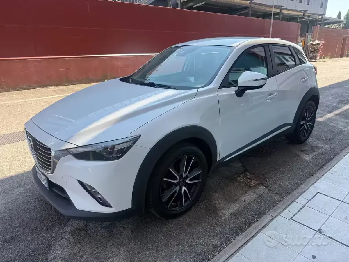 Usata Mazda CX-3 Edition 105 CV (77 kW) 2017 Bianco SUV
