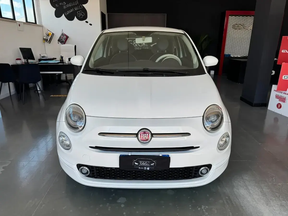 Usata Fiat 500 95 CV (69 kW) 2017 Bianco Berlina