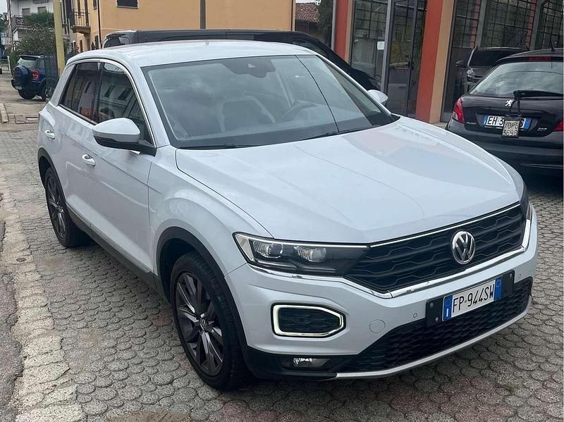 Usata VW T-Roc Advance 150 CV (110 kW) 2018 Bianco SUV