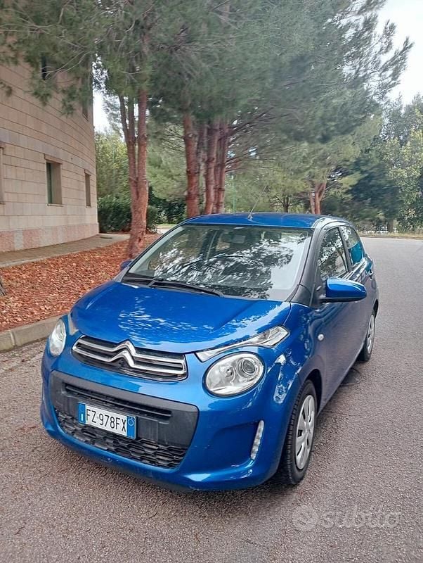 Usata Citroën C1 Shine 72 CV (52 kW) 2019 Blu Utilitaria